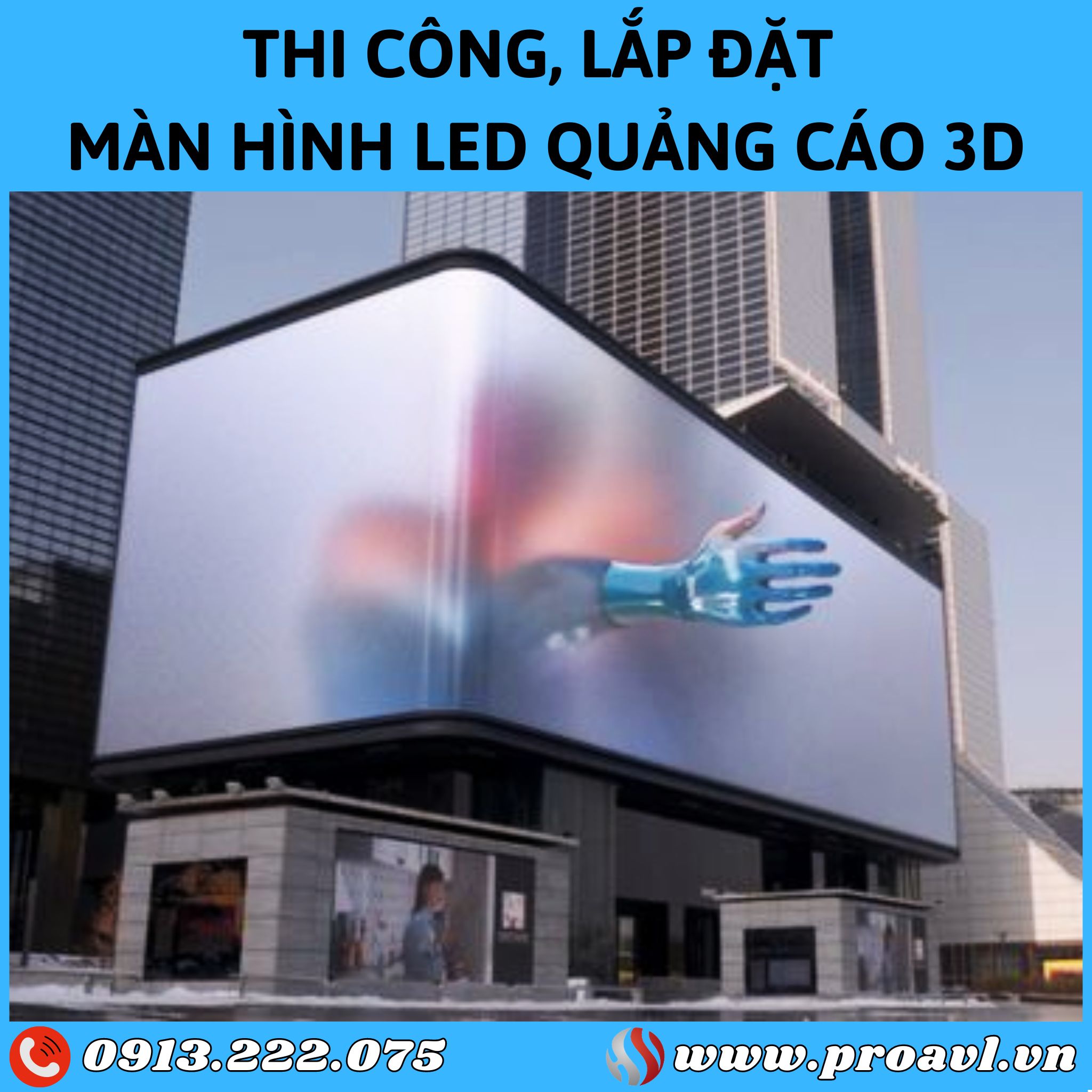 Reputable 3D advertising LED screen, good price at HSV ProAVL