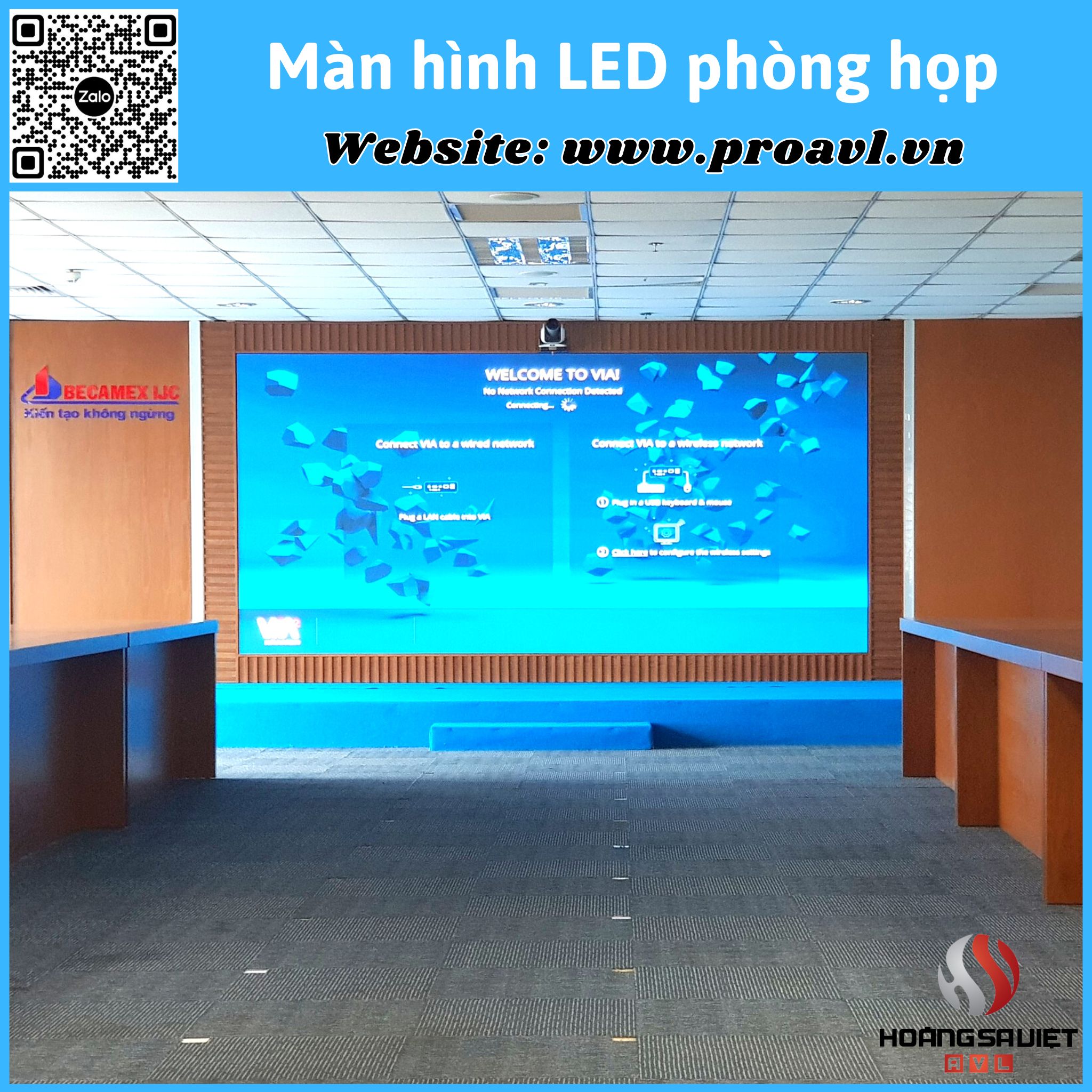 Meeting room LED screen rental
