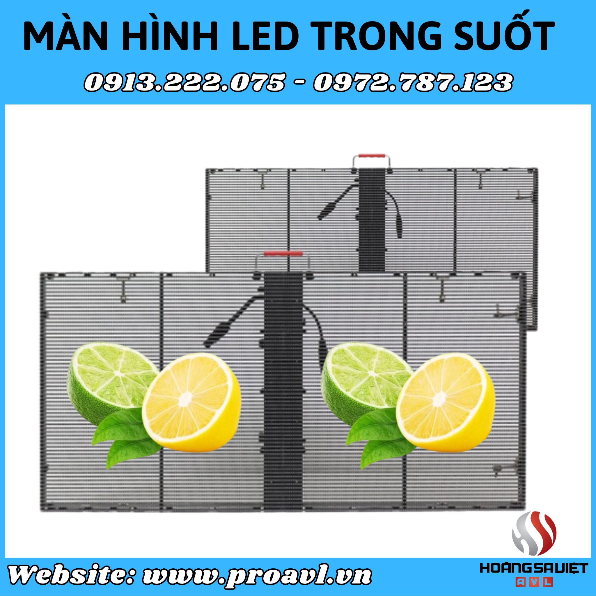 Construction and installation of transparent LED screens at HSV ProAVL 