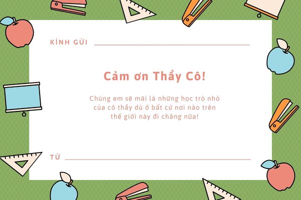 Thiệp chúc mừng Ngày Nhà Giáo Việt Nam 20/11