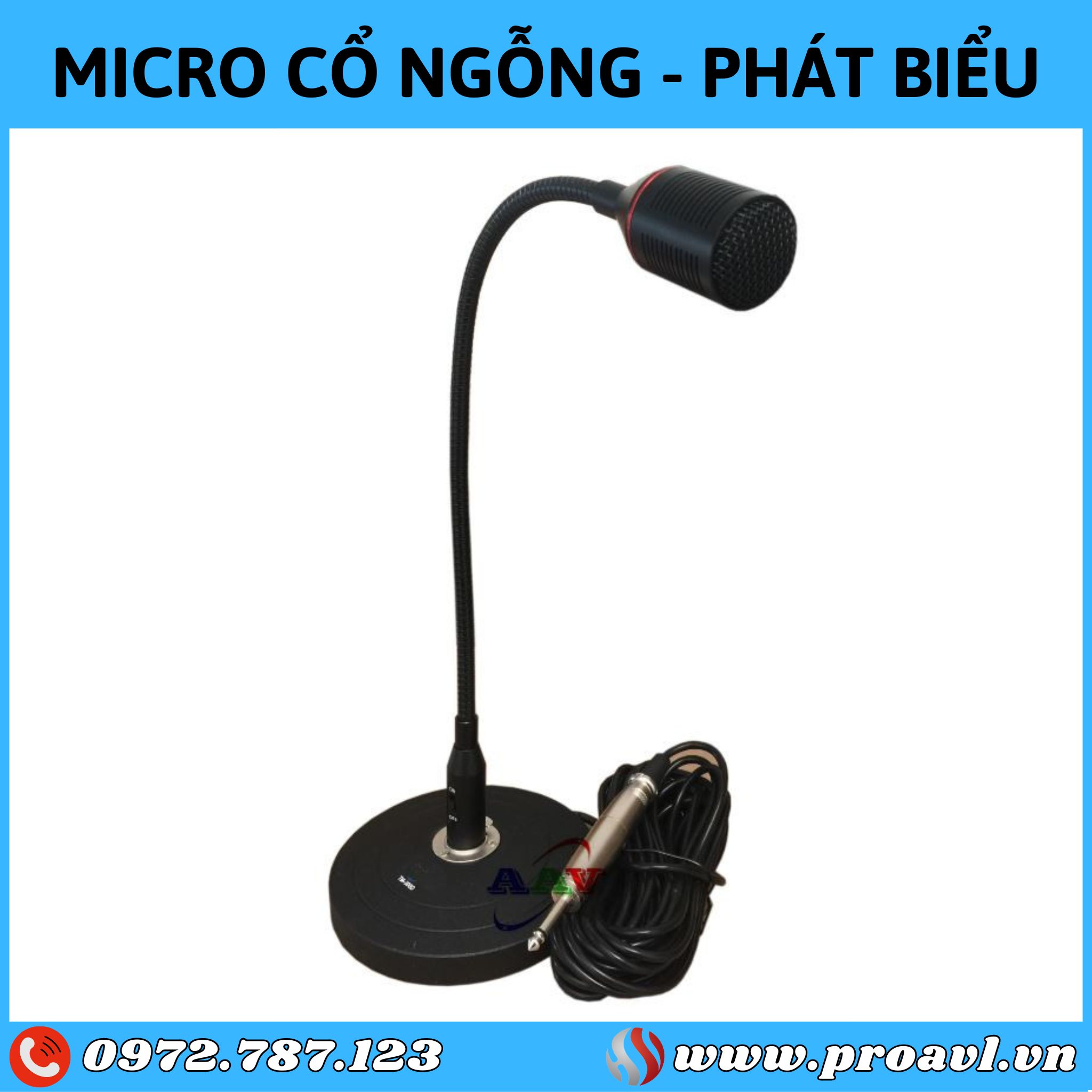 Gooseneck microphone