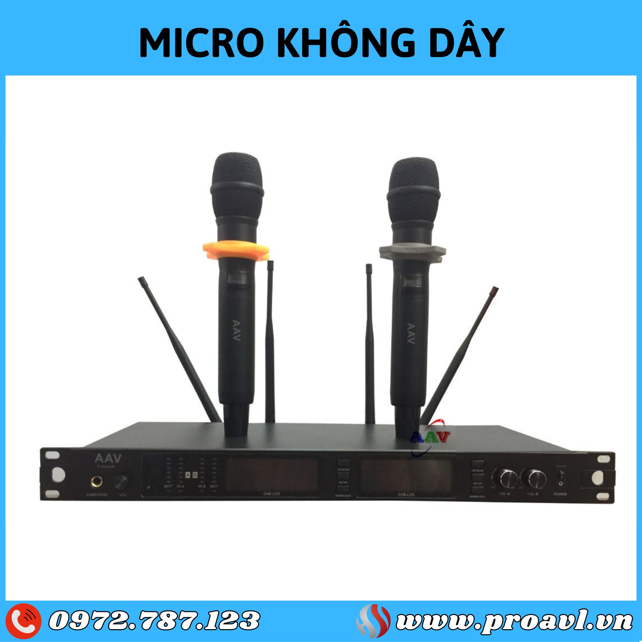 Wireless microphones