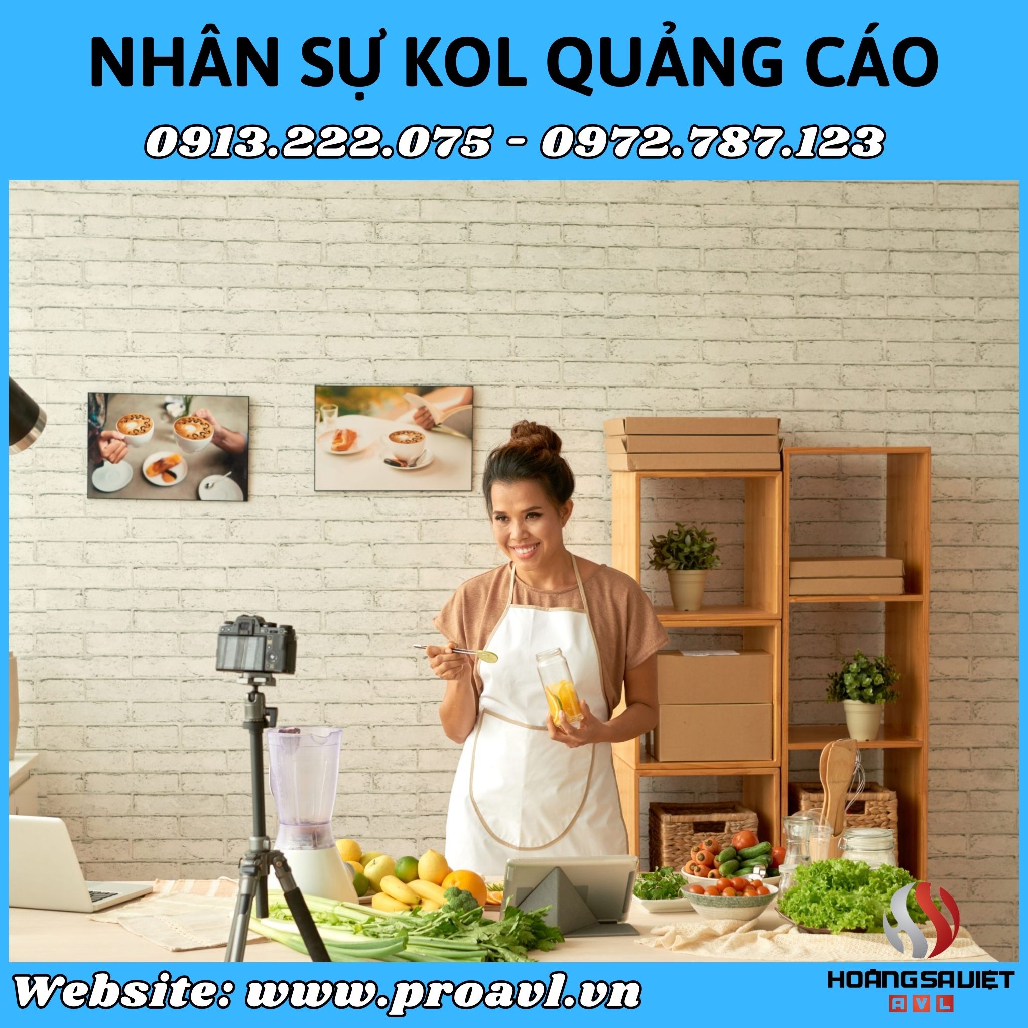 Nhân sự Kols quảng cáo tại Hà Nội 