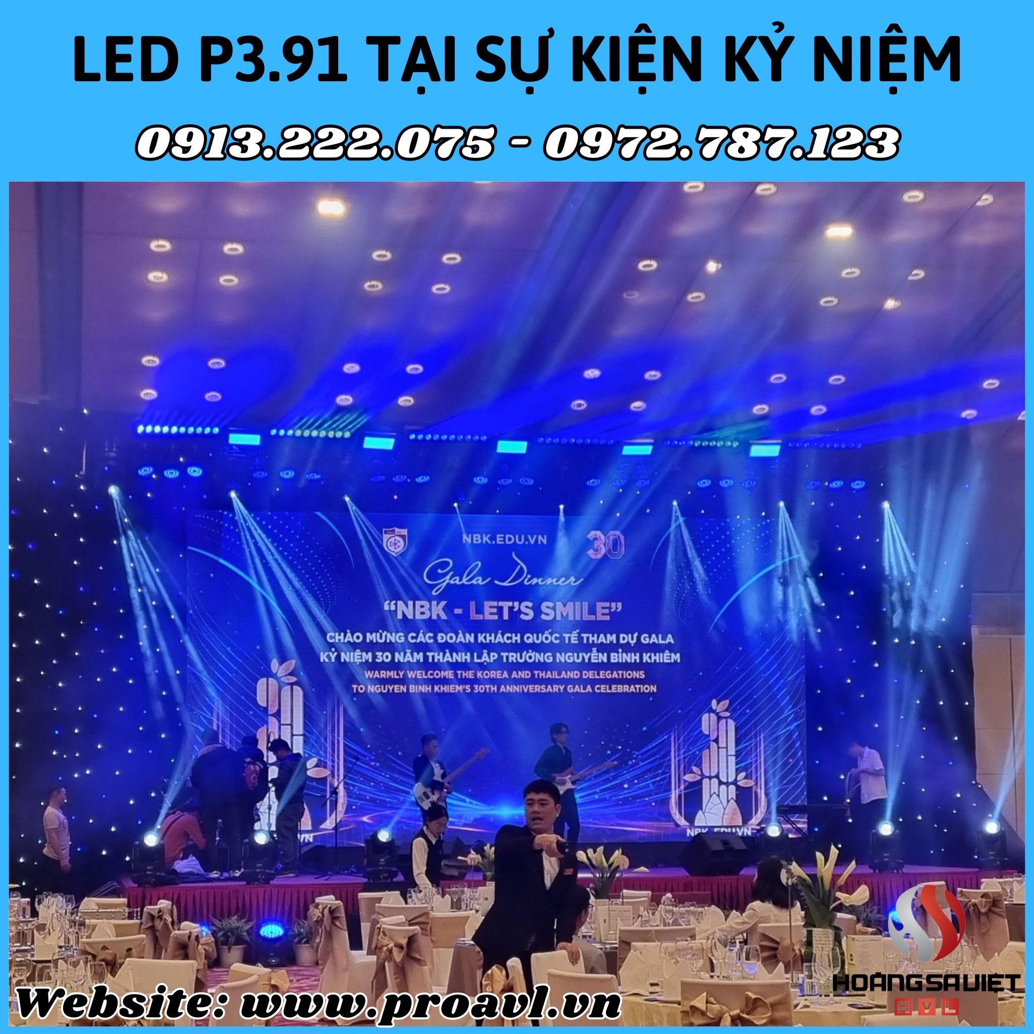 P3.91 LED display at