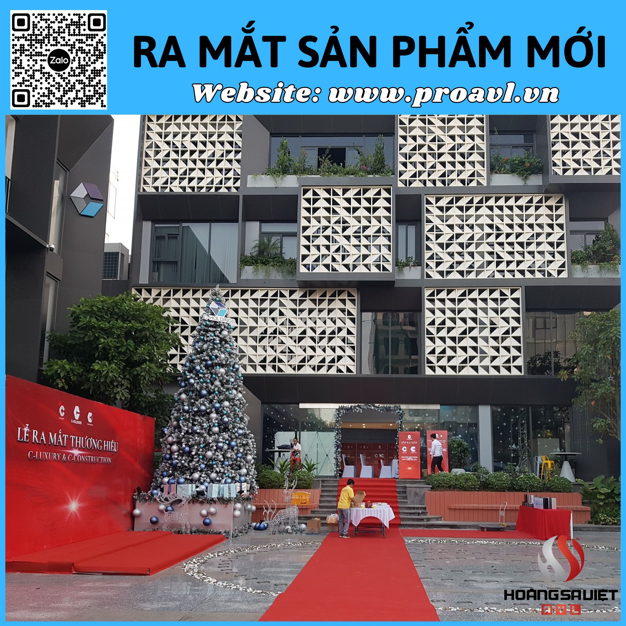 New low-cost product launch event