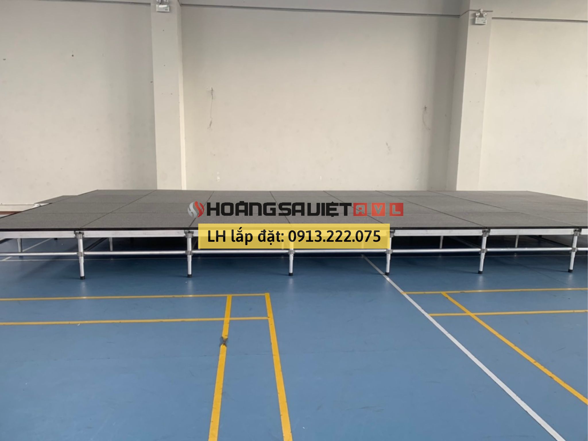 Construction and installation of quality event stages at HSV ProAVL