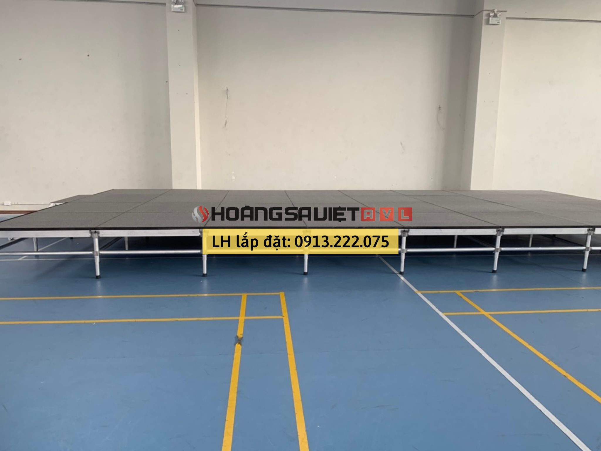 Image of completed assembly stage 