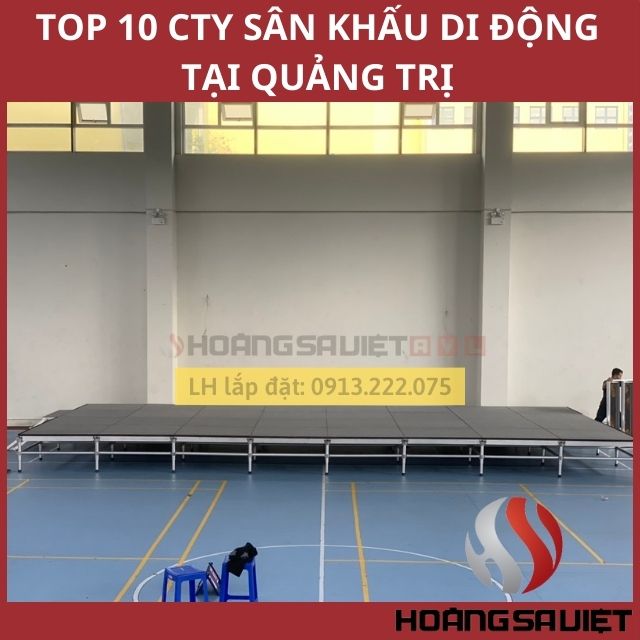 Construction and installation of stage at HSV ProAVL