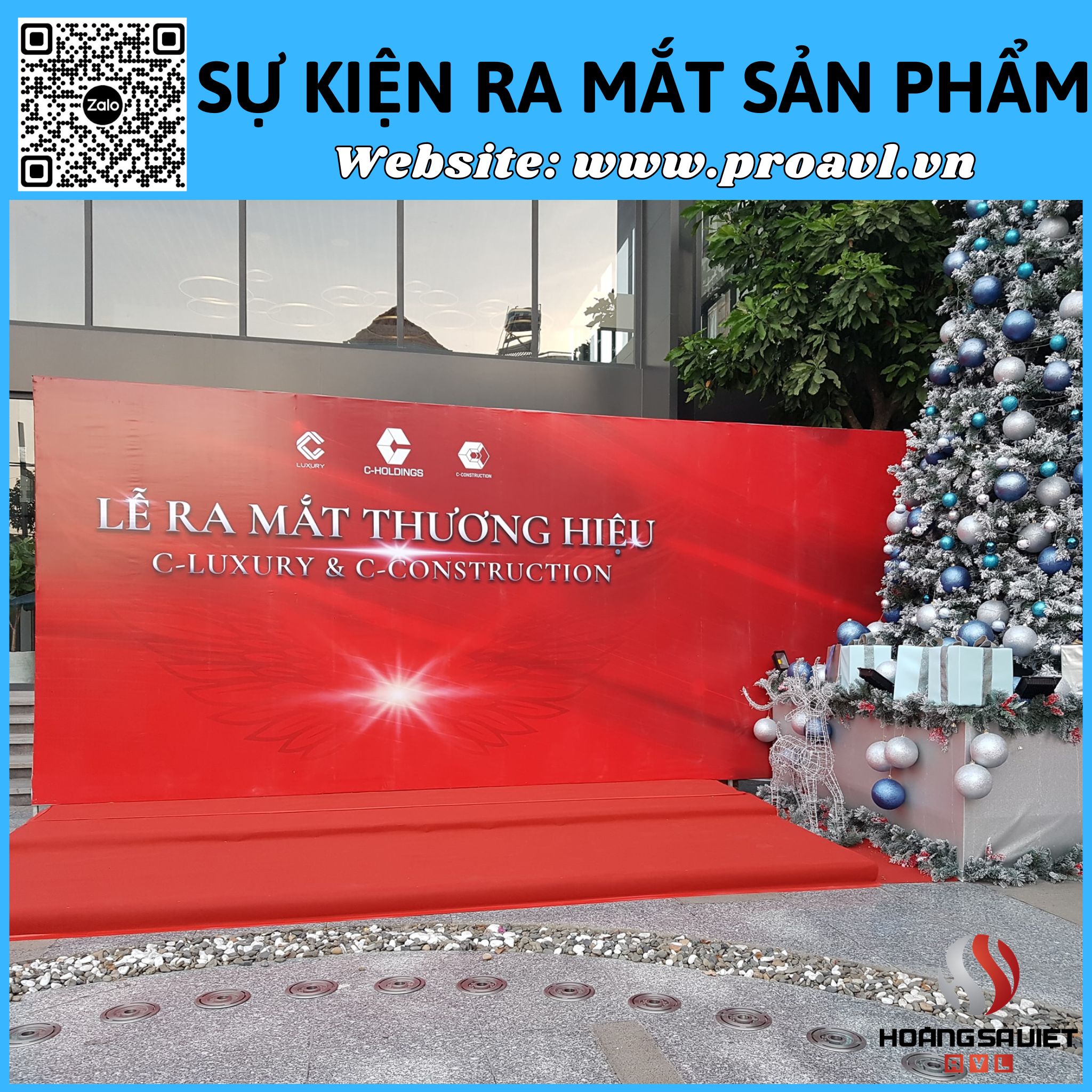 Organize professional product launch events