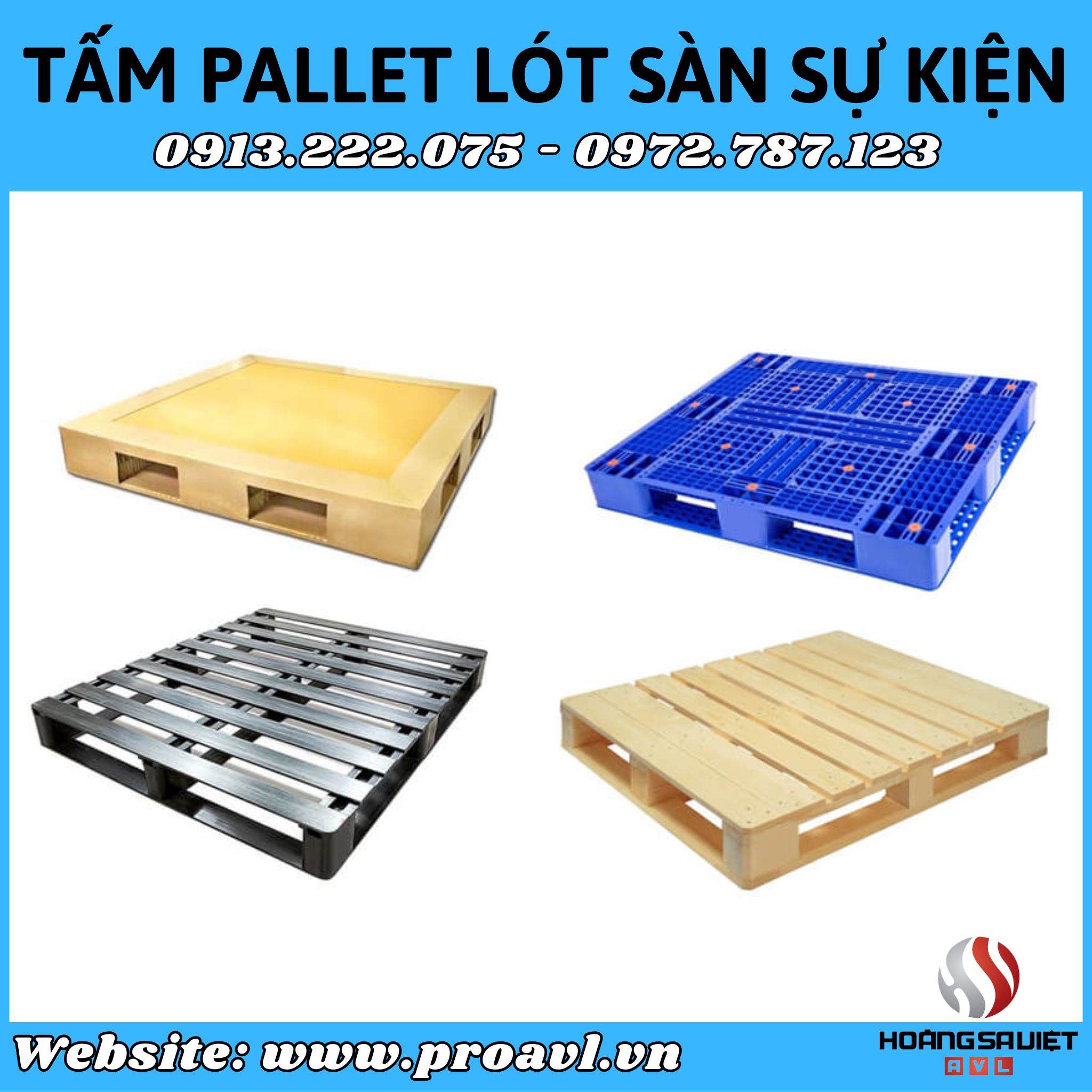 Cho thuê Pallet nhựa giá rẻ tại Hà Nội, TP. Hồ Chí Minh
