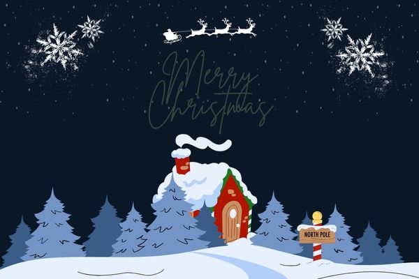 Mẫu Phông Nền Backdrop Noel Đẹp 