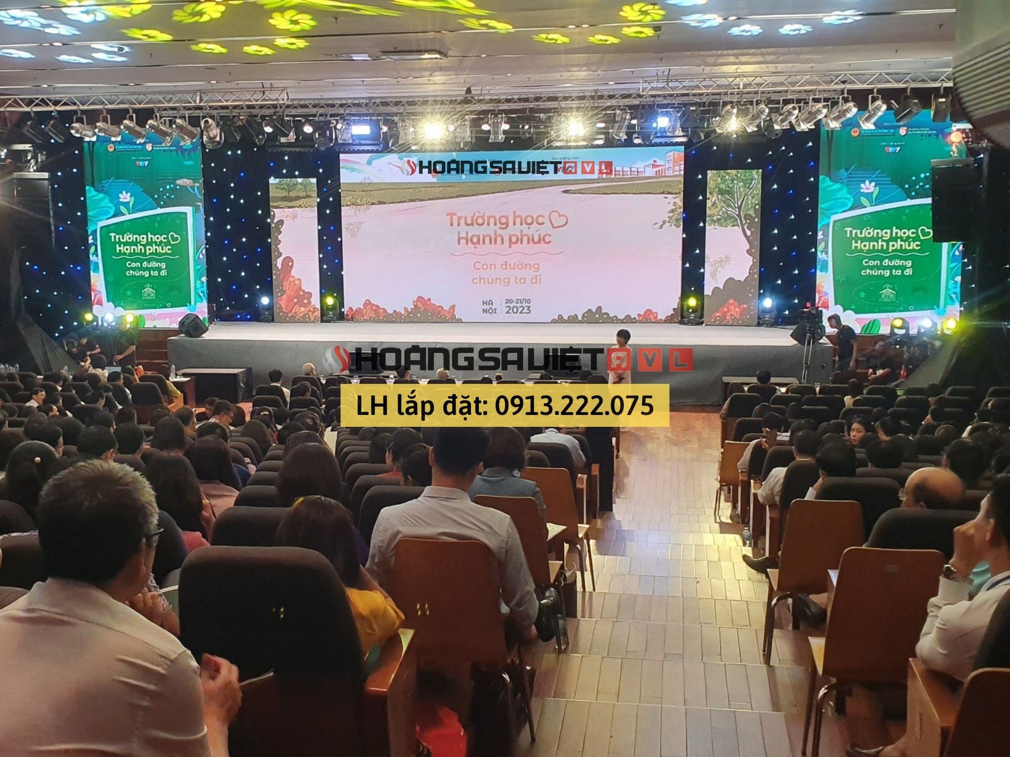 ​   ​​Thi công, lắp đặt Âm thanh - Ánh sáng, màn hình LED trọn gói 