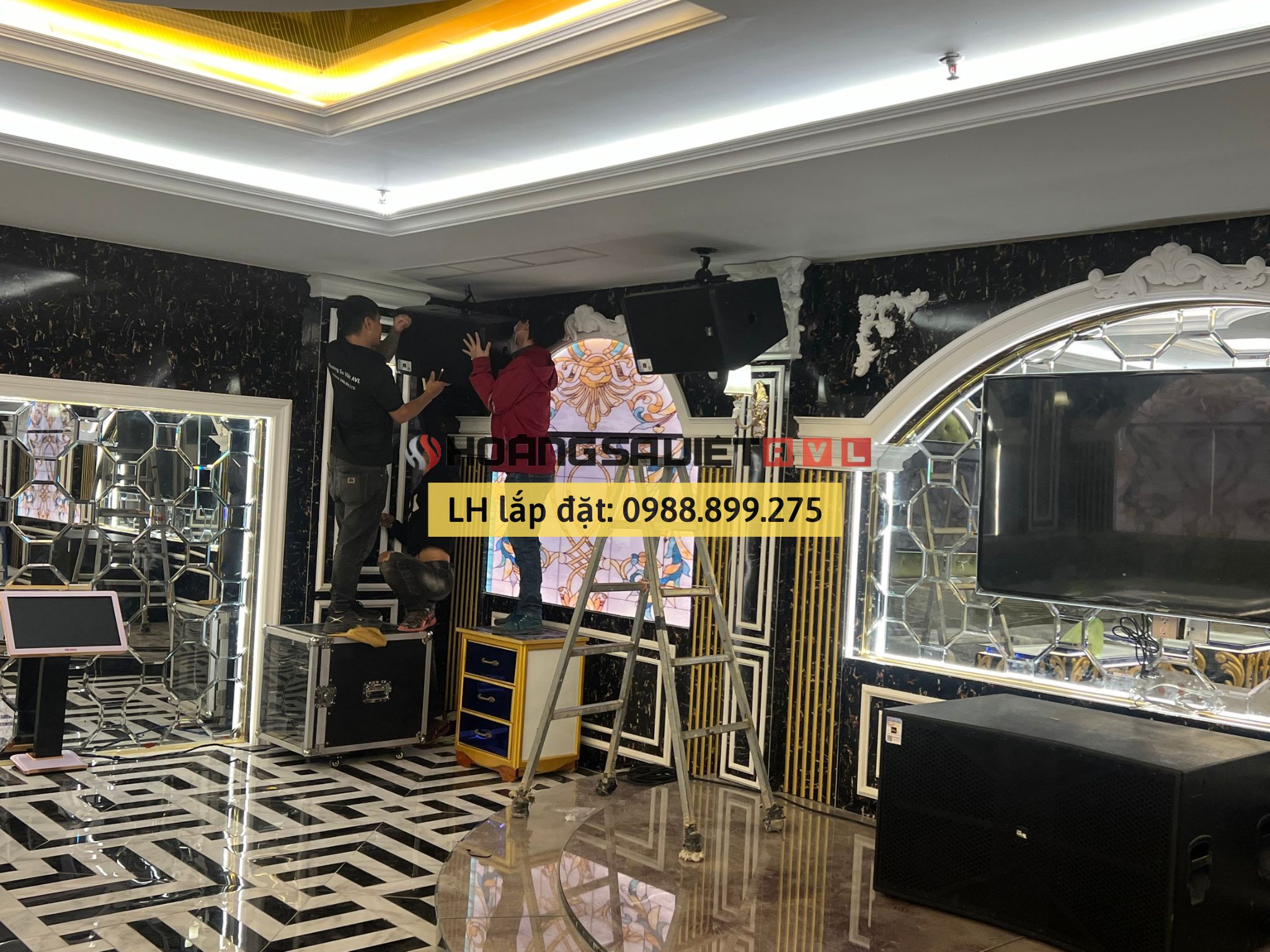 Construction and installation of Professional Audio at HSV ProAVL