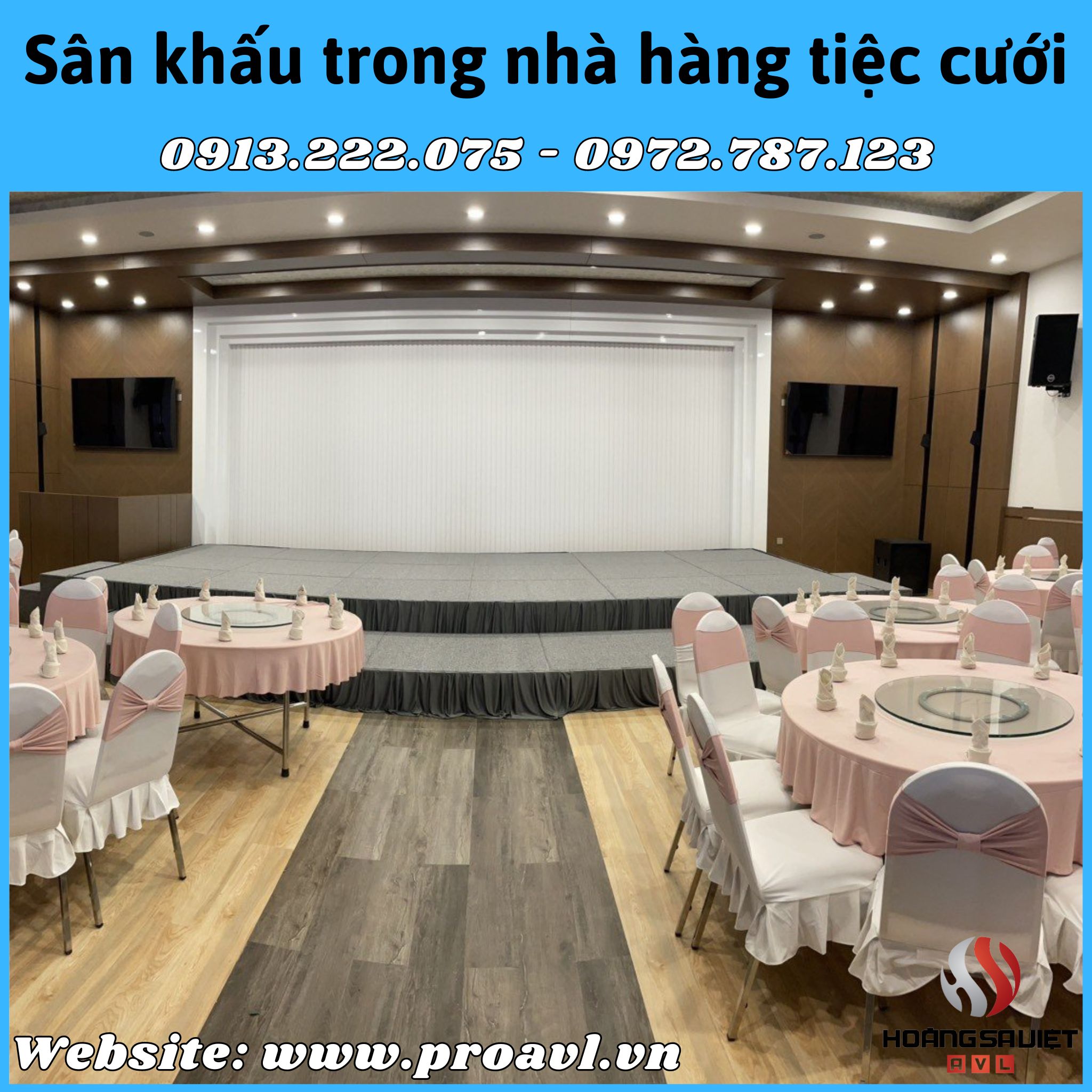 Auditorium stage podium