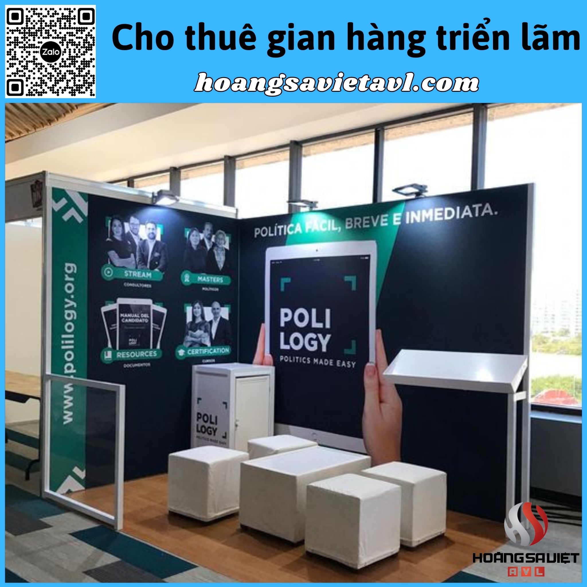 Actual pictures of exhibition booths, fairs