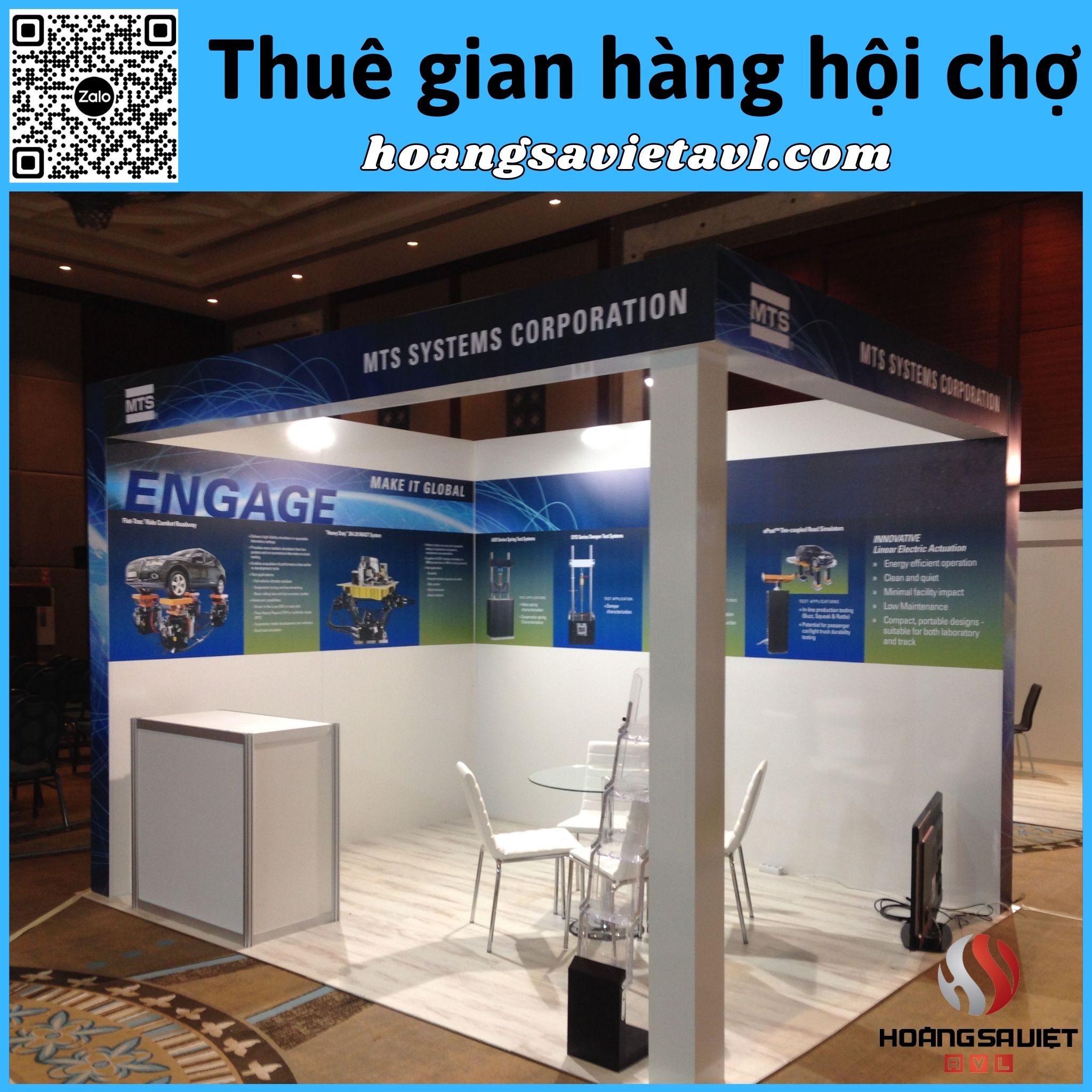 Actual pictures of exhibition booths, fairs