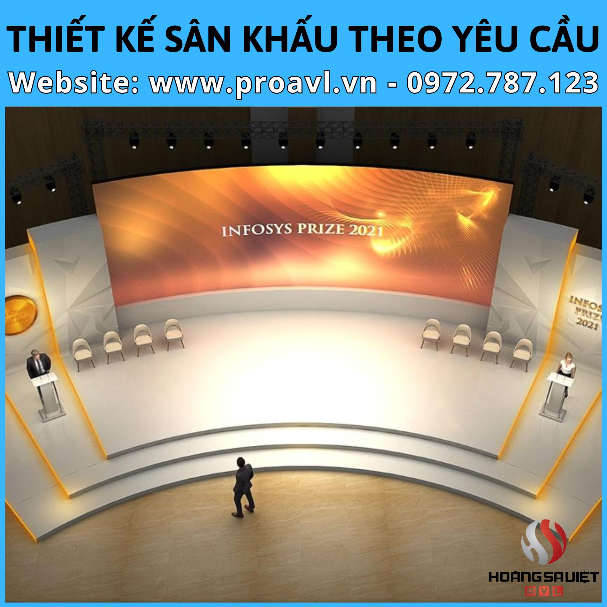 Selling & renting prefabricated round stage podiums