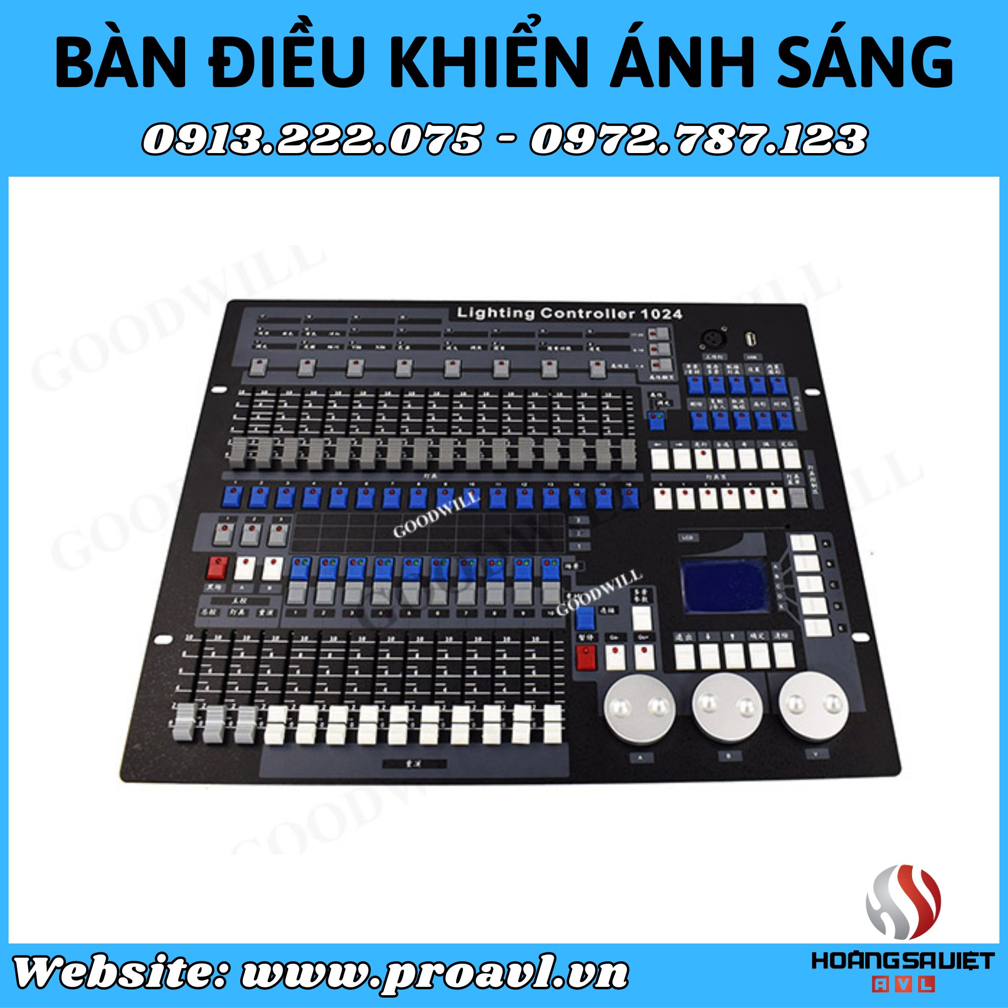 Bán bàn điều khiển ánh sáng chính hãng tại HSV ProAVL