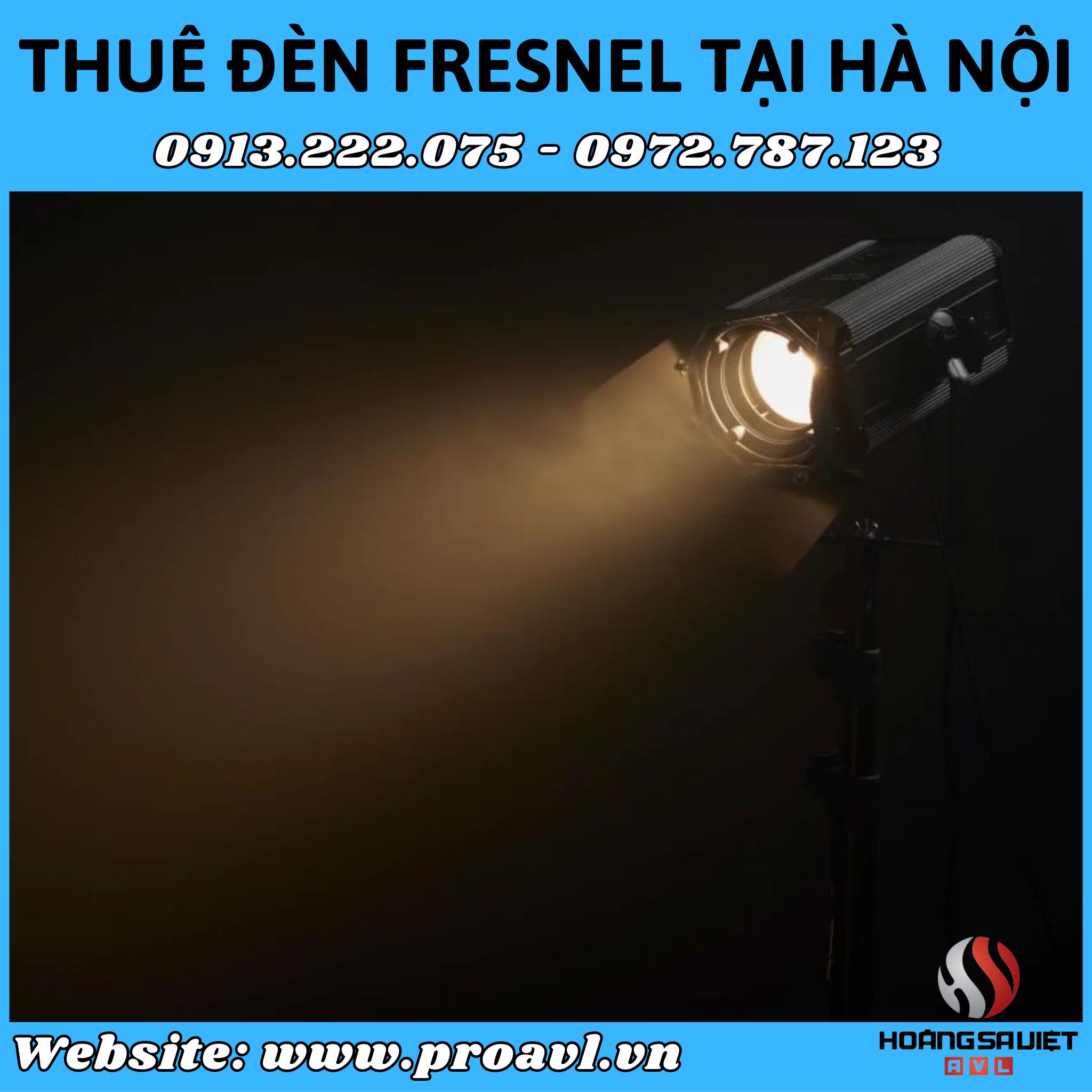 Selling and Renting cheap Fresnel lights in Hanoi