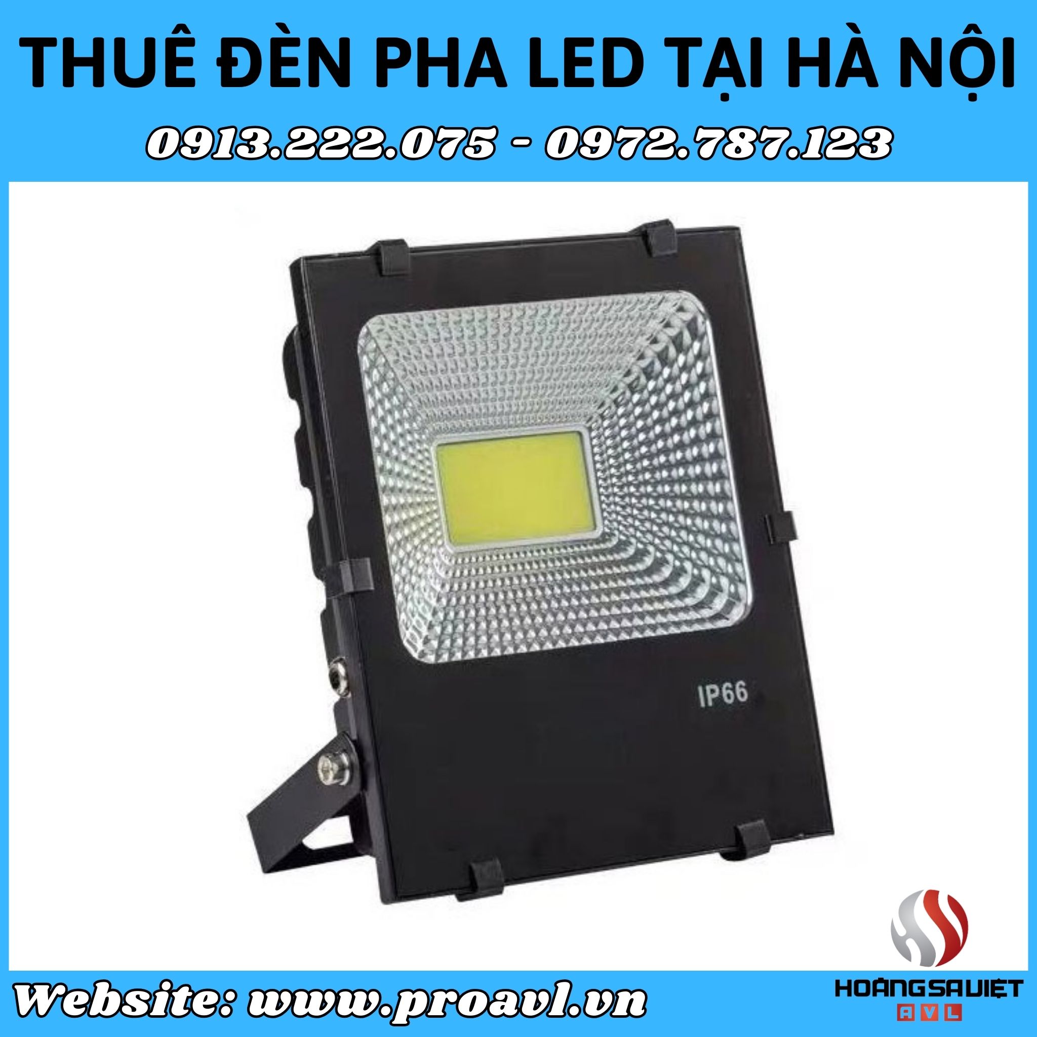 Quality stage LED headlights for rent in Hanoi