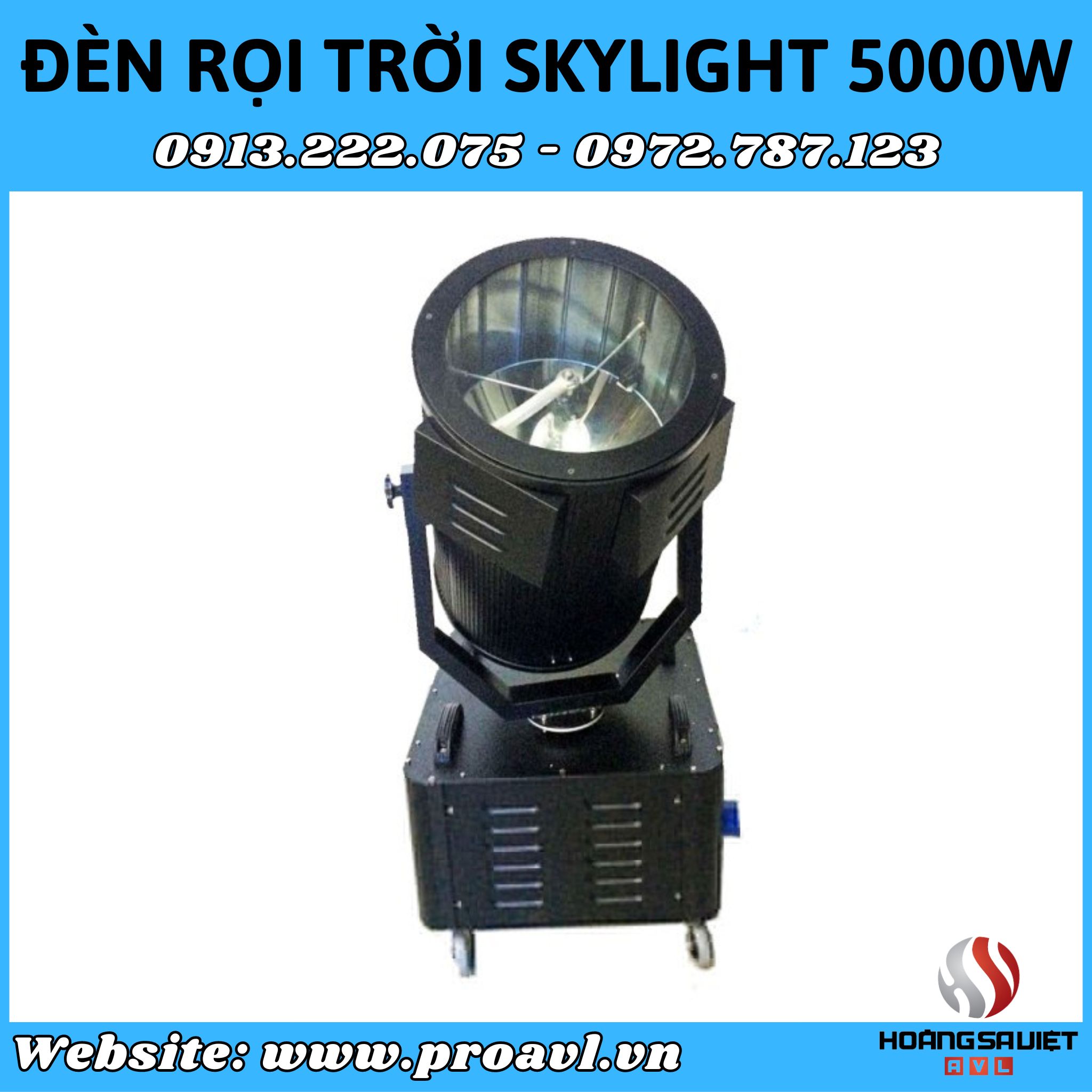 5000w skylight rental