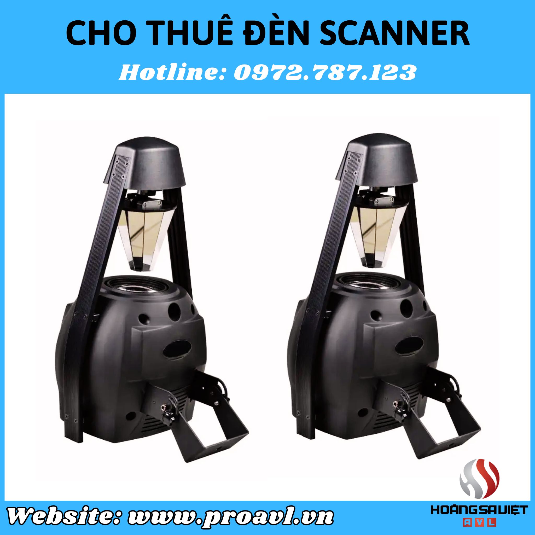 Selling and renting Scanner lights in Hanoi