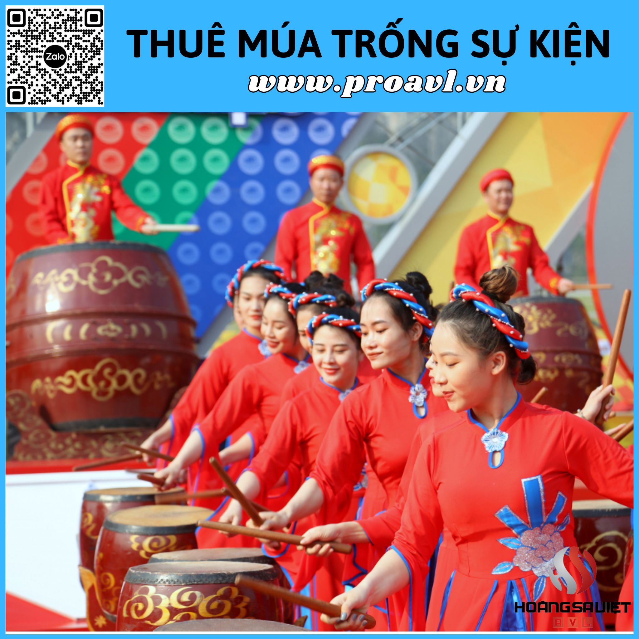 Cho thuê đội trống giá rẻ tại Hà Nội
