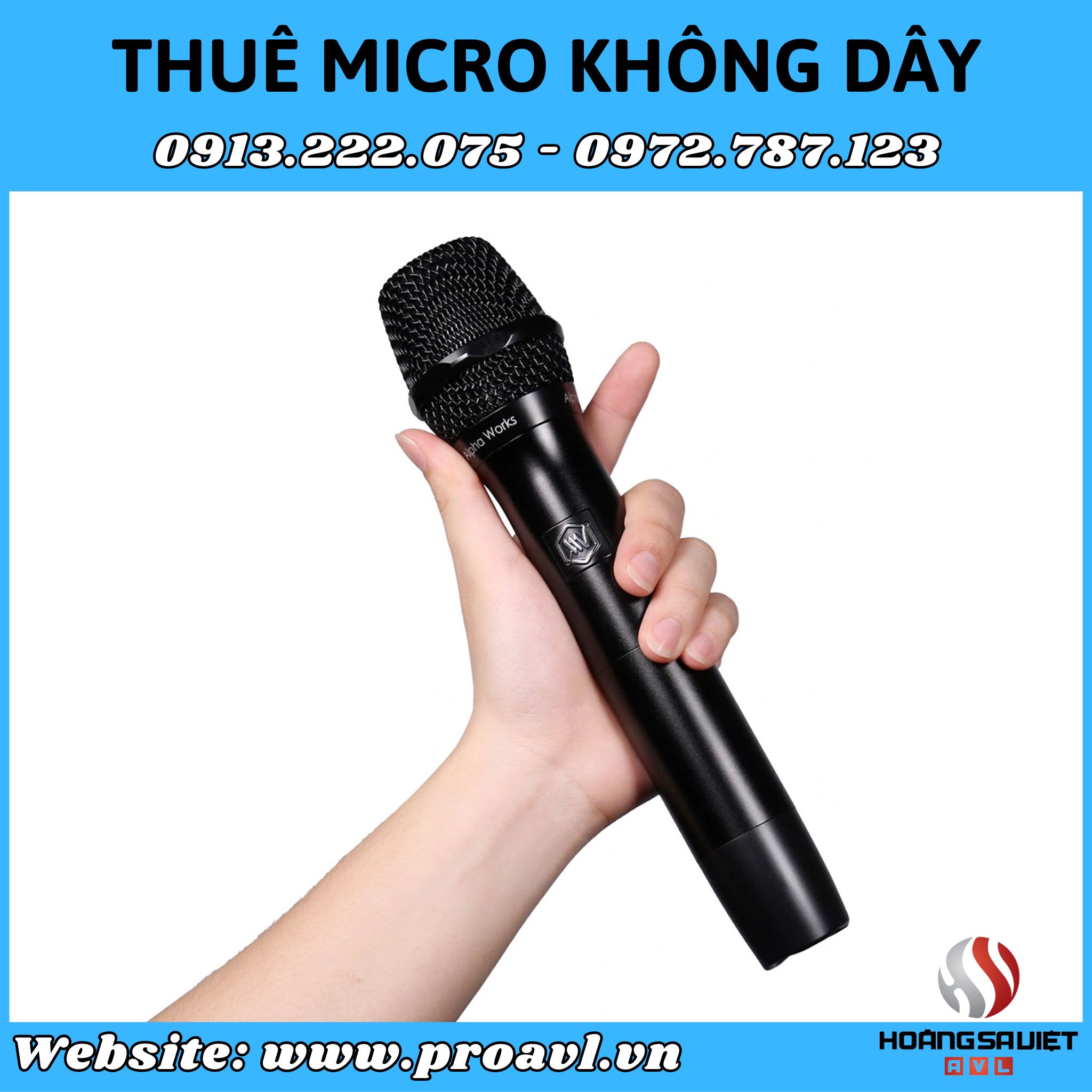 Wireless Microphone rental in Hanoi