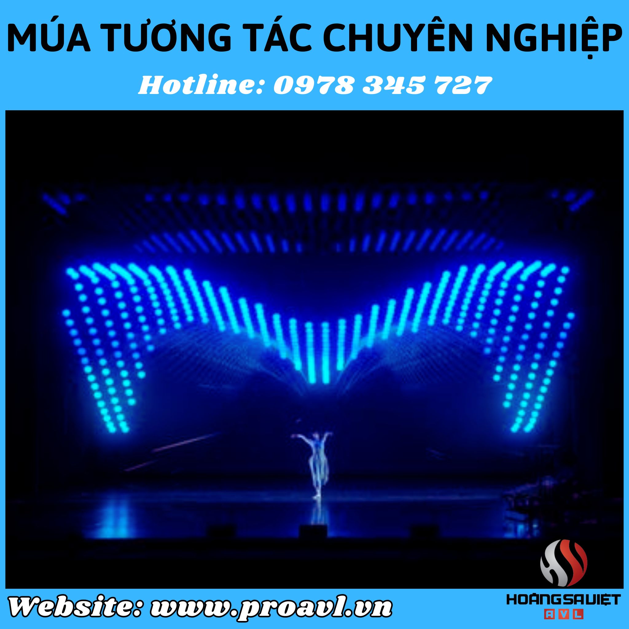 Professional interactive dance group rental service in Hanoi