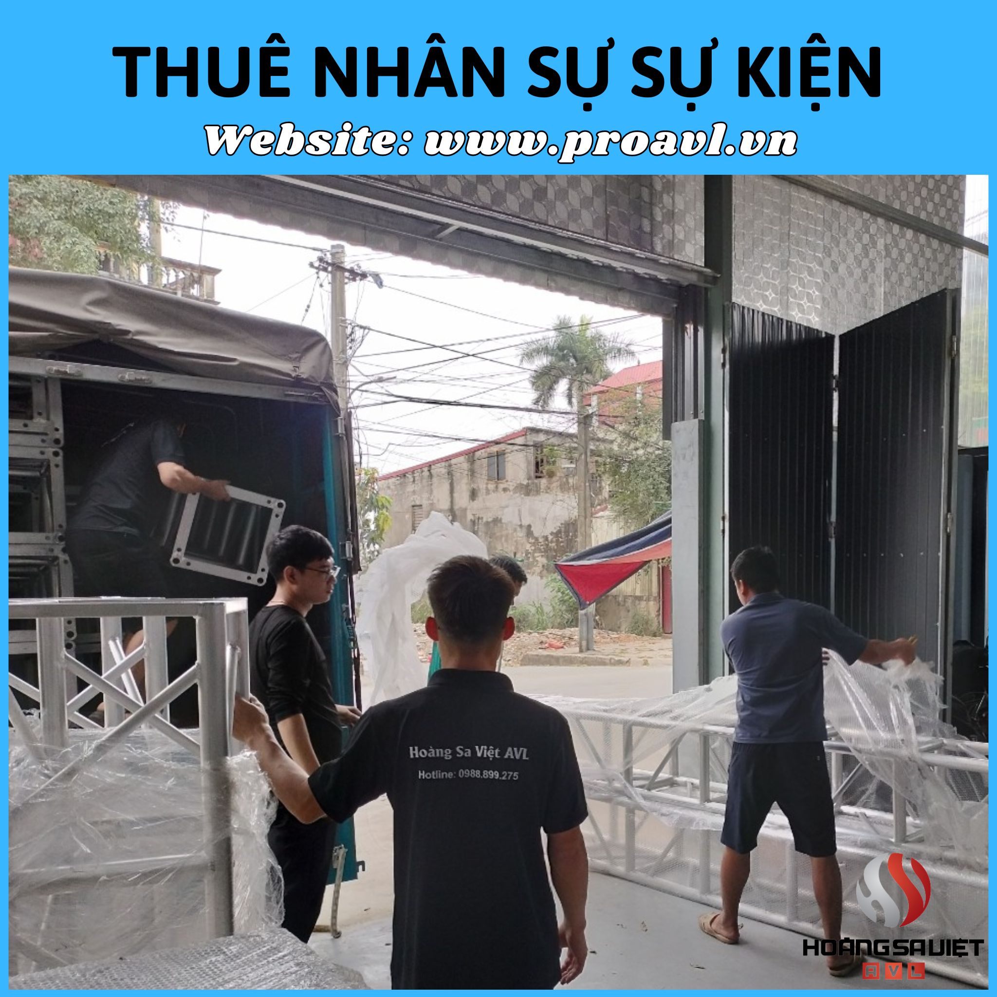 Hiring event support personnel