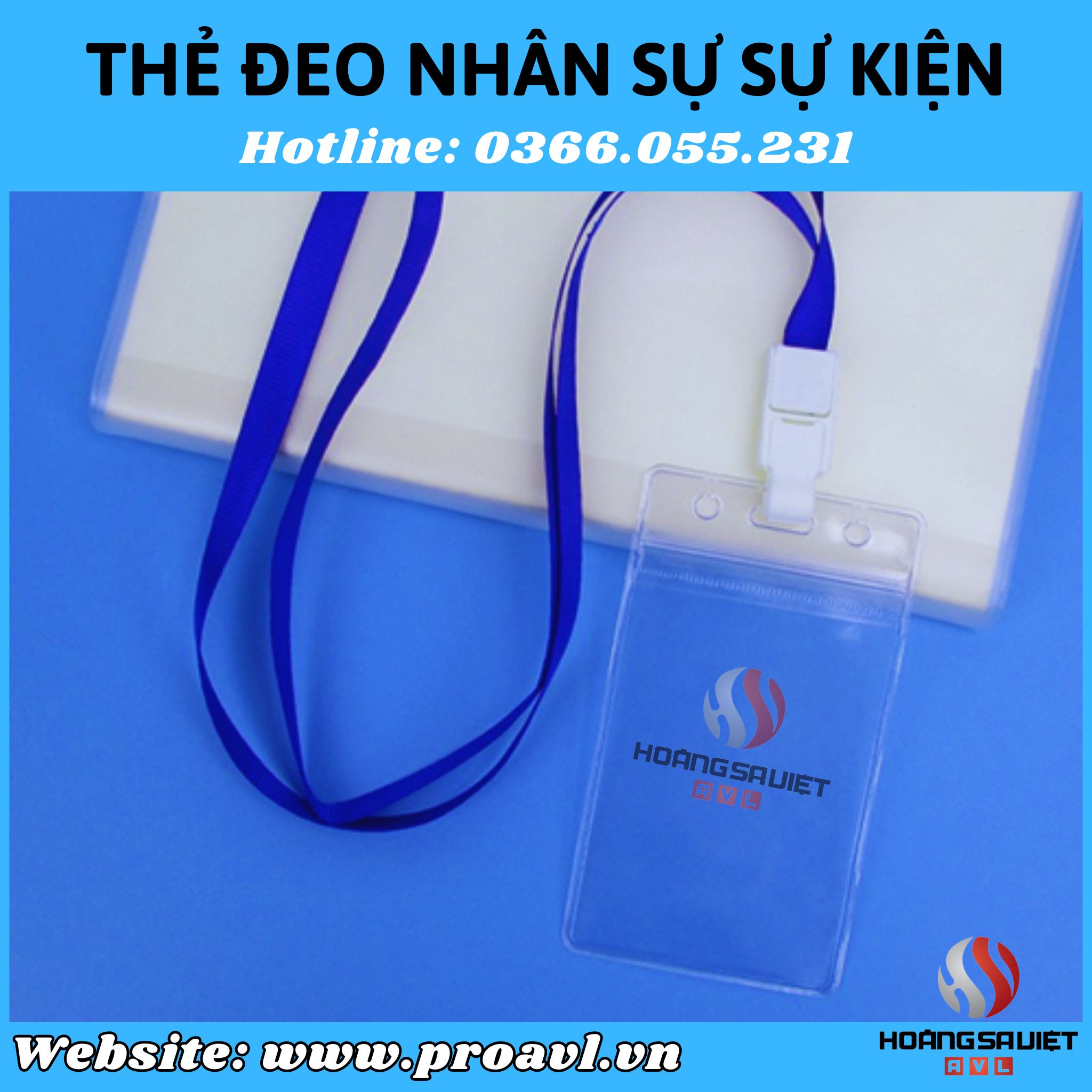 Cho thuê thẻ đeo sự kiện giá rẻ tại Hà Nội