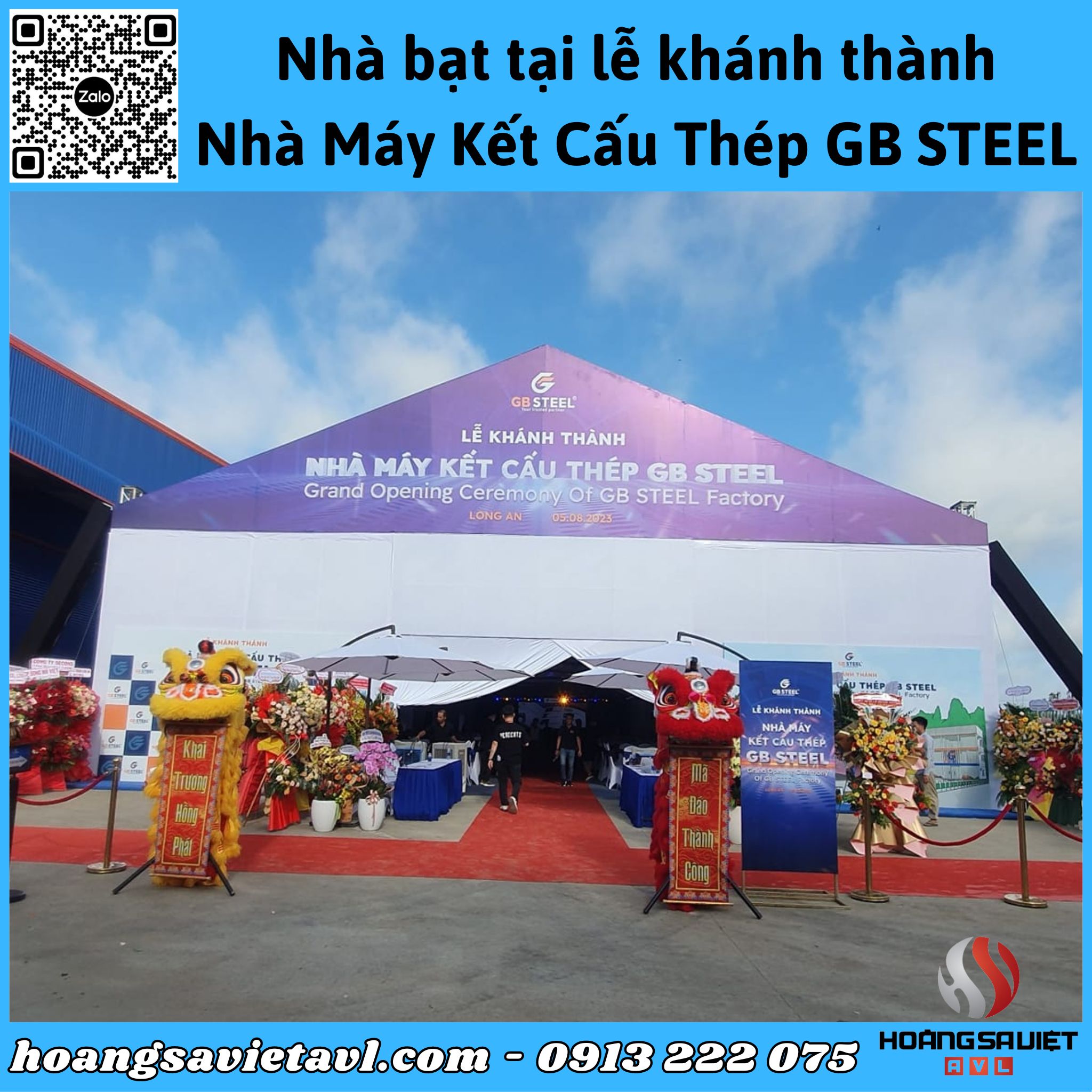 Factory inauguration event