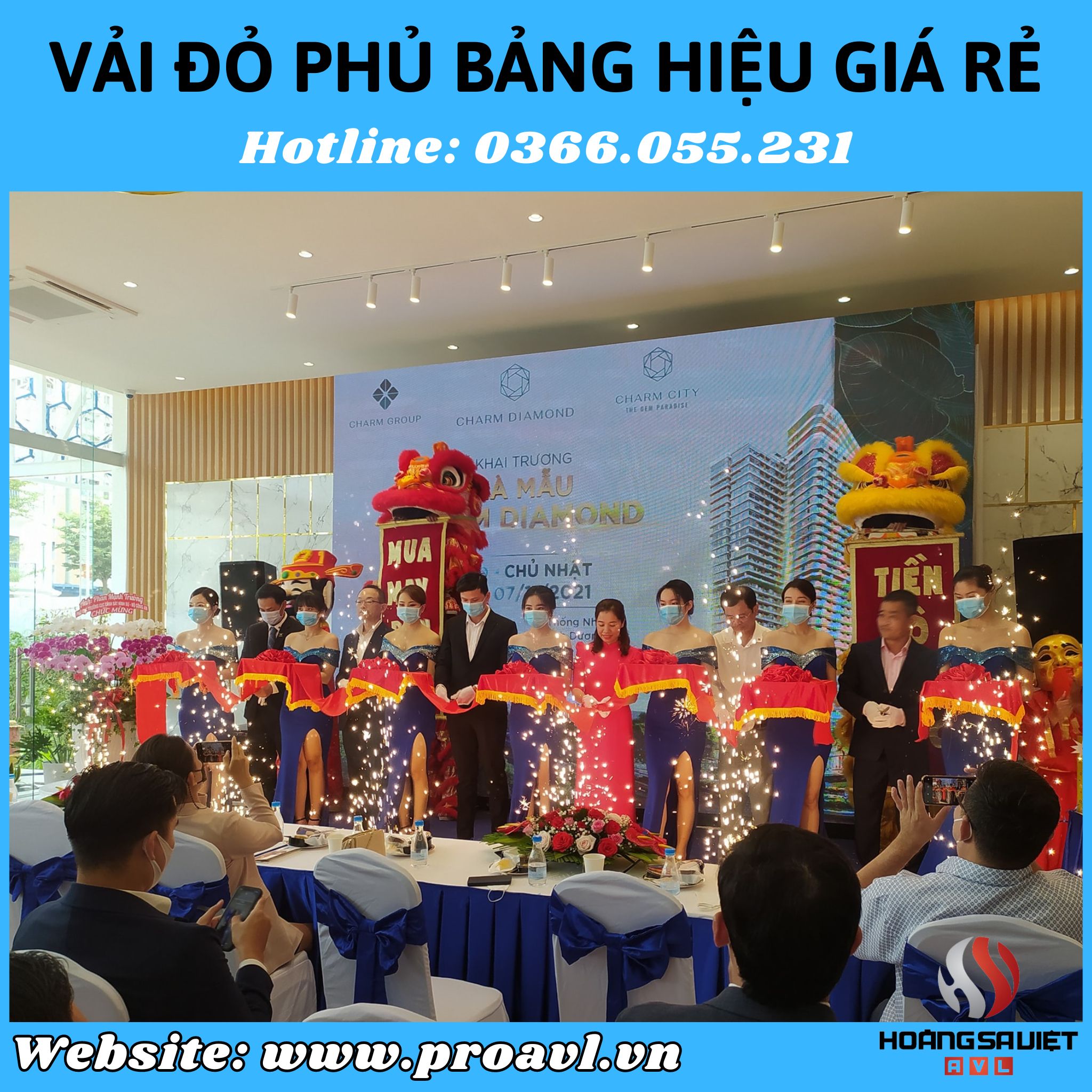 Tổ chức sự kiện Khai trương chuyên nghiệp tại HSV ProAVL Hà Nội