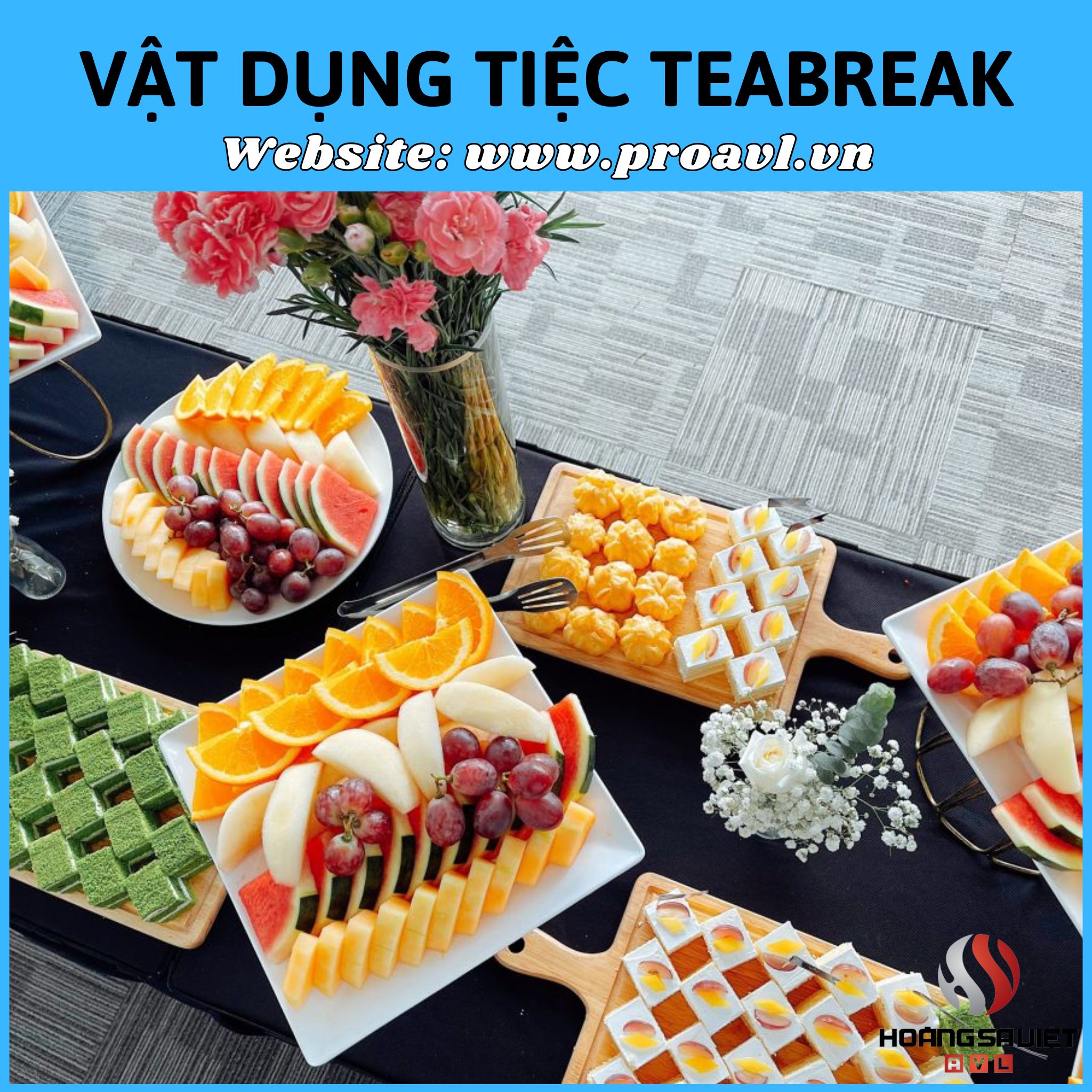 Teabreak party area equipment