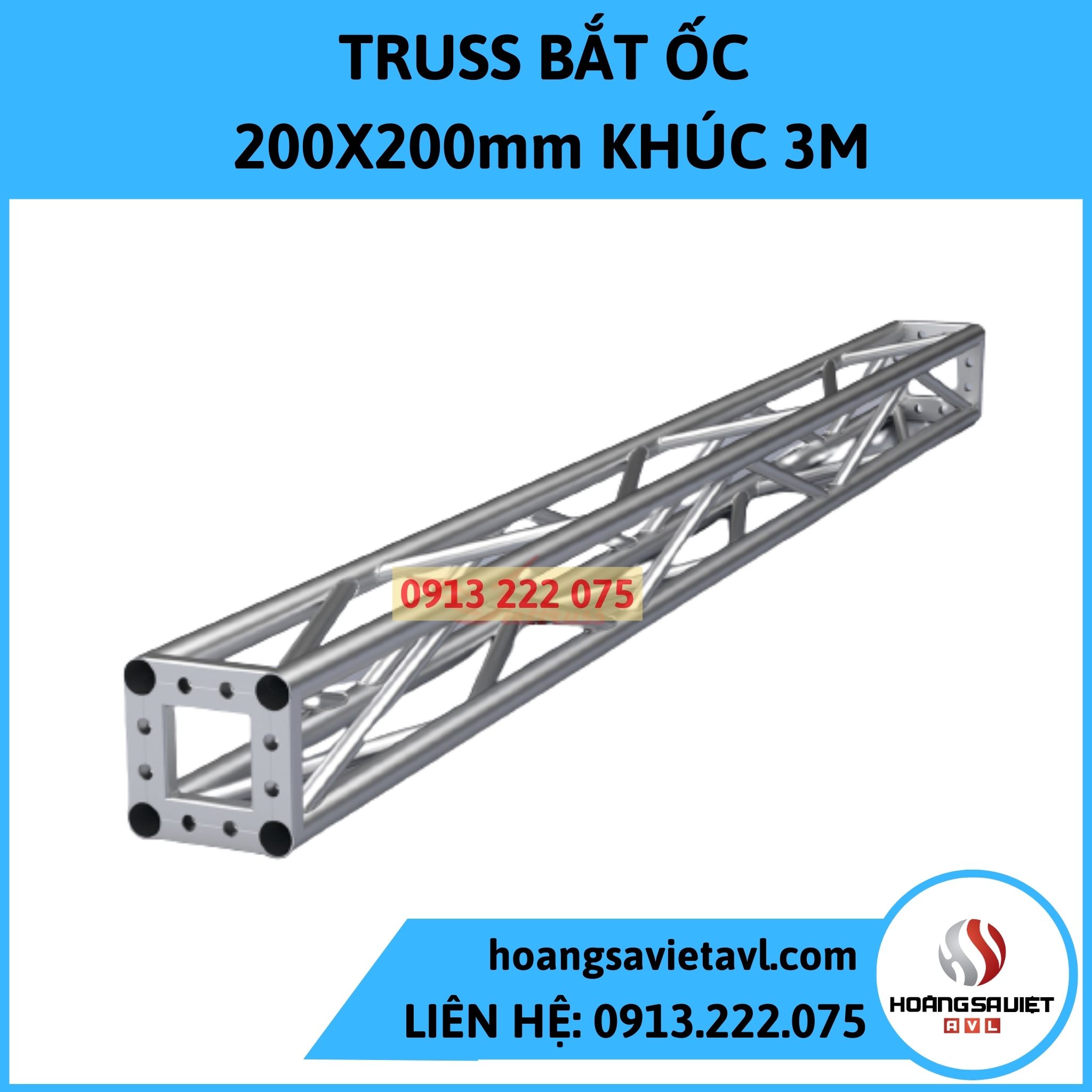 Aluminum Truss Frame 200X200mm Section 3M Aluminum Truss Frame 200X200mm Section 3M