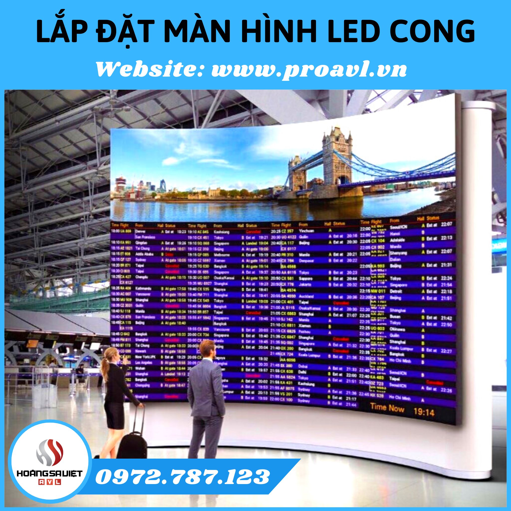 Bán & Cho Thuê Màn Hình LED Cong Bán & Cho Thuê Màn Hình LED Cong