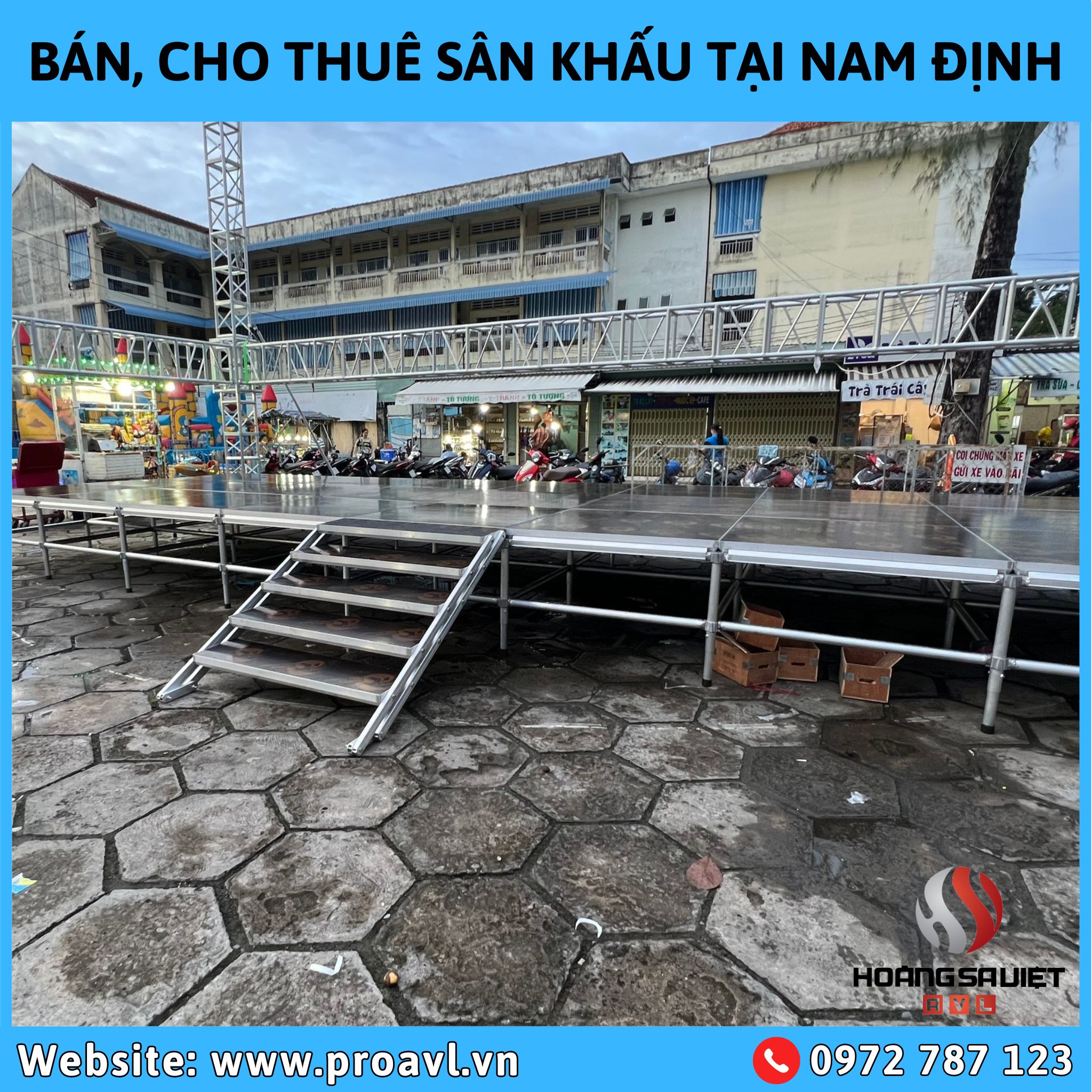Selling and Renting Mobile Assembled Stage Podiums in Nam Dinh Selling and Renting Mobile Assembled Stage Podiums in Nam Dinh