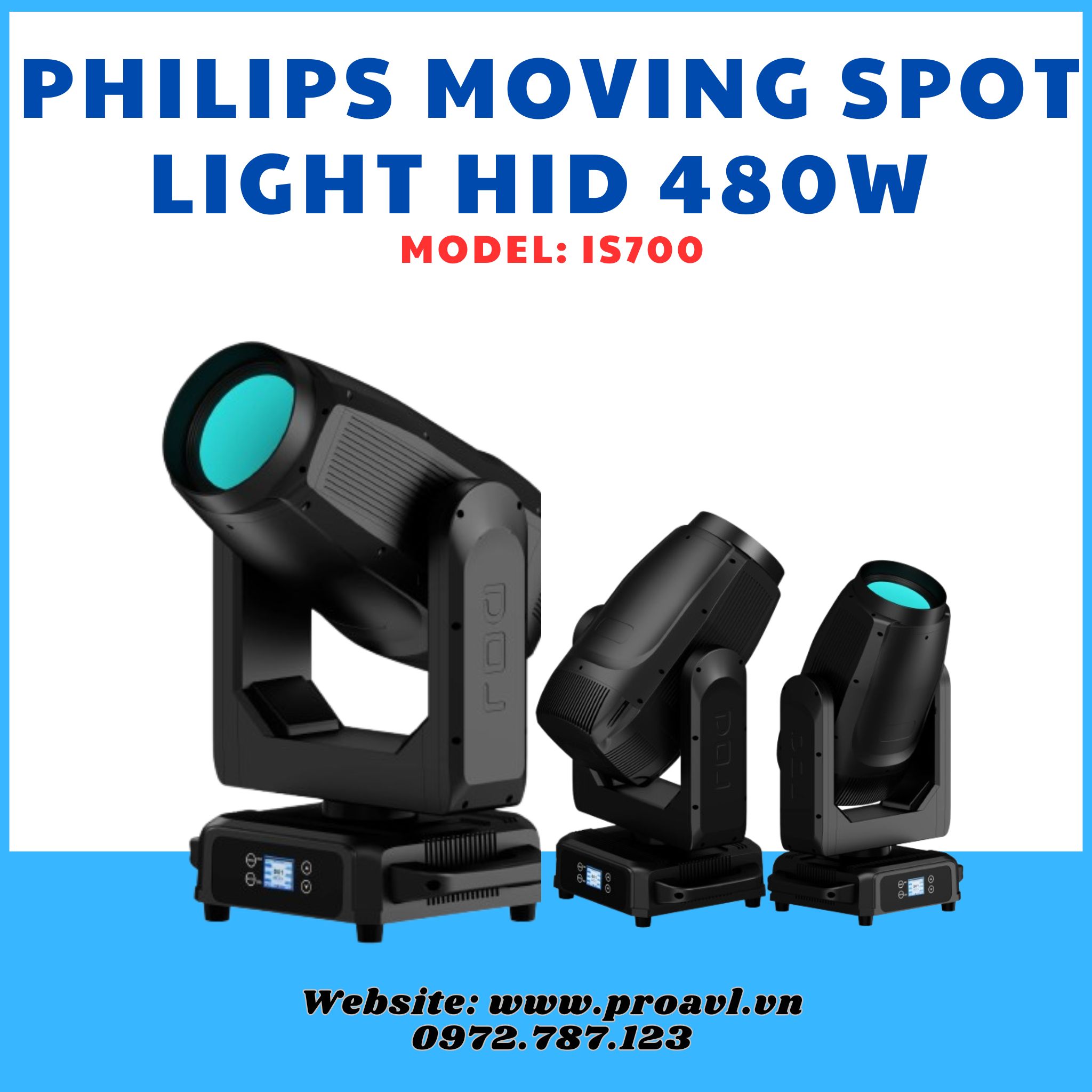 Philips Moving Spot Light HID 480W Philips Moving Spot Light HID 480W