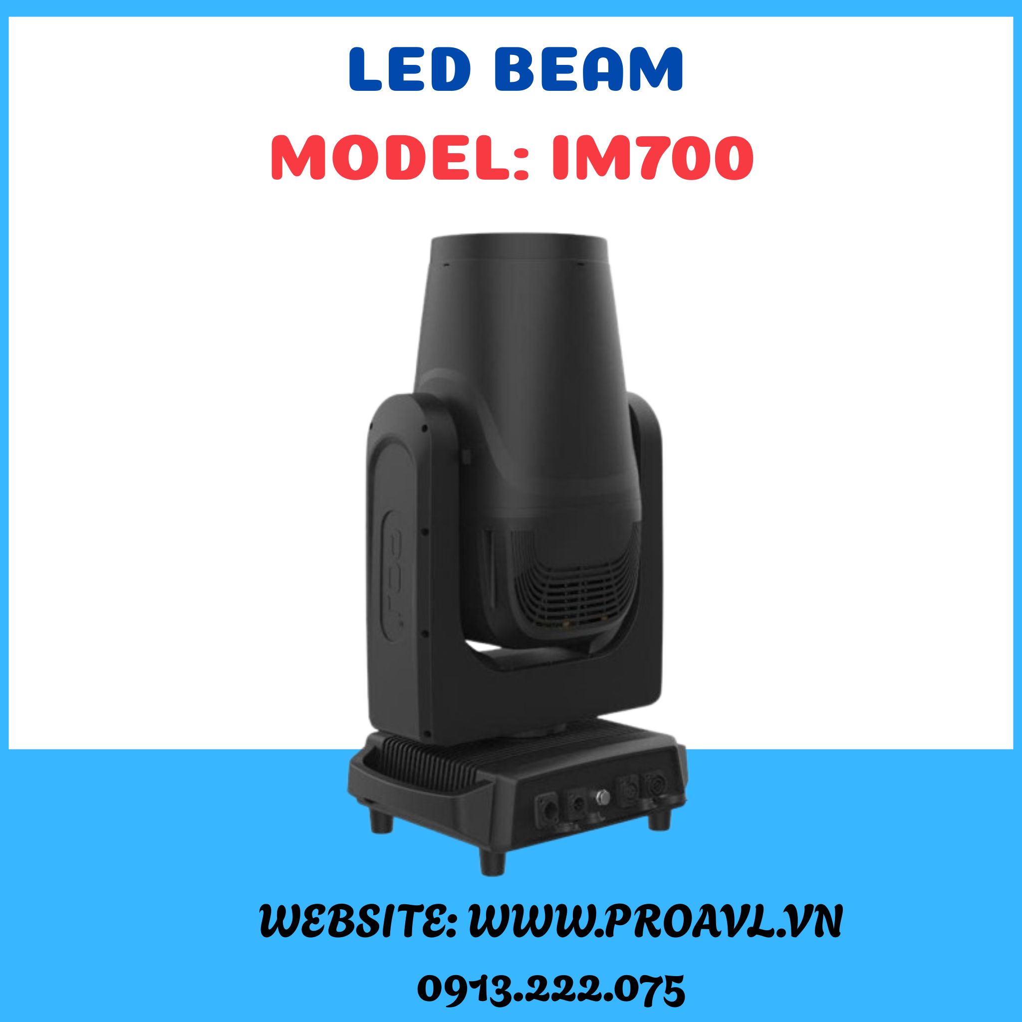 Đèn Sân Khấu Beam Poj Im700 Ip66 650W Đèn Sân Khấu Beam Poj Im700 Ip66 650W