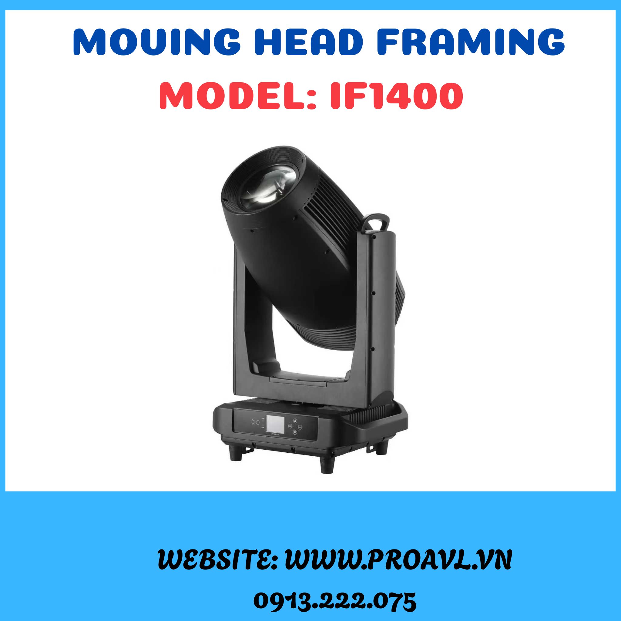 Đèn Sân Khấu Moving Head Framing Profile Poj If1400 Ip65 Đèn Sân Khấu Moving Head Framing Profile Poj If1400 Ip65