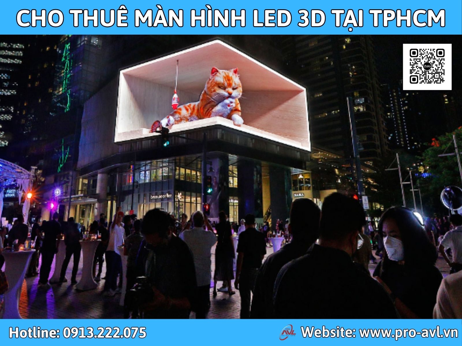 Cho Thuê Màn Hình Led 3D Ngoài Trời Tại Tphcm Cho Thuê Màn Hình Led 3D Ngoài Trời Tại Tphcm