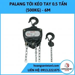 Palang Tời Kéo Tay 0.5 Tấn (500Kg) - 6M