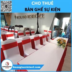 Thuê Bàn Ghế Sự Kiện Giá Rẻ Tại Hà Nội