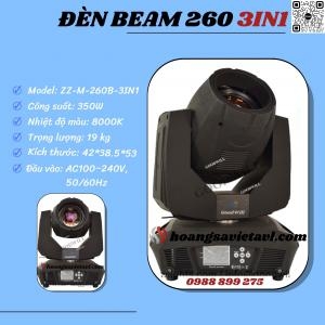 Đèn Sân Khấu Beam 260 3In1