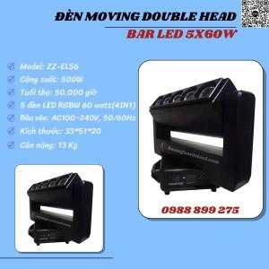 Đèn Moving Double Head Bar Led 5X60W