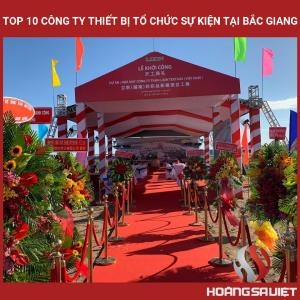 Top 10 Event Equipment Companies in Bac Giang
