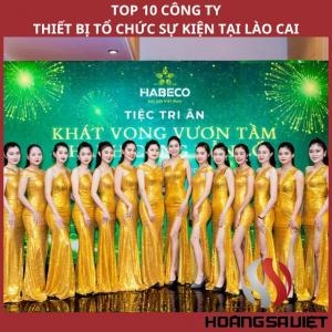 Top 10 Event Equipment Companies in Lao Cai