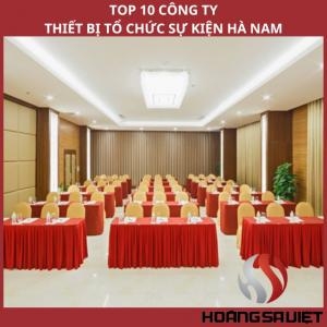 Top 10 Event Equipment Companies in Ha Nam