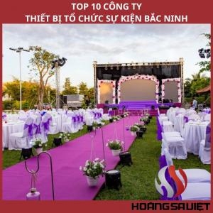 Top 10 Event Equipment Companies in Bac Ninh