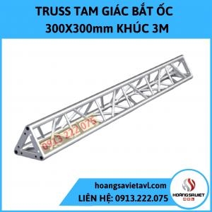 Truss Tam Giác 300X300mm Khúc 3M